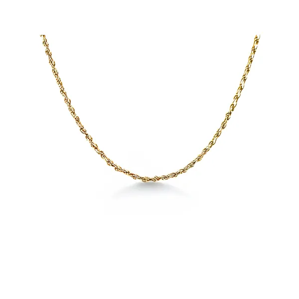 14K 18” Rope Chain - Estate Goldmart Jewelers Redding, CA
