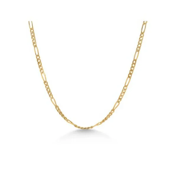 14K 16” Figaro Chain - Estate Goldmart Jewelers Redding, CA
