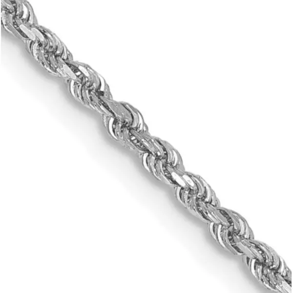 14K 16” Diamond Cut Solid Rope Chain - GM Signature Image 3 Goldmart Jewelers Redding, CA