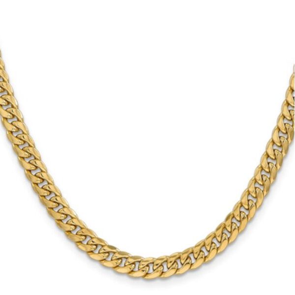 14K 22” Semi-solid Miami Cuban Chain – GM Goldmart Jewelers Redding, CA
