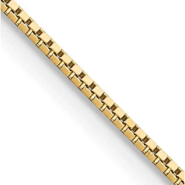 14K 16” Box Chain – Goldmart Signature Collection Image 2 Goldmart Jewelers Redding, CA
