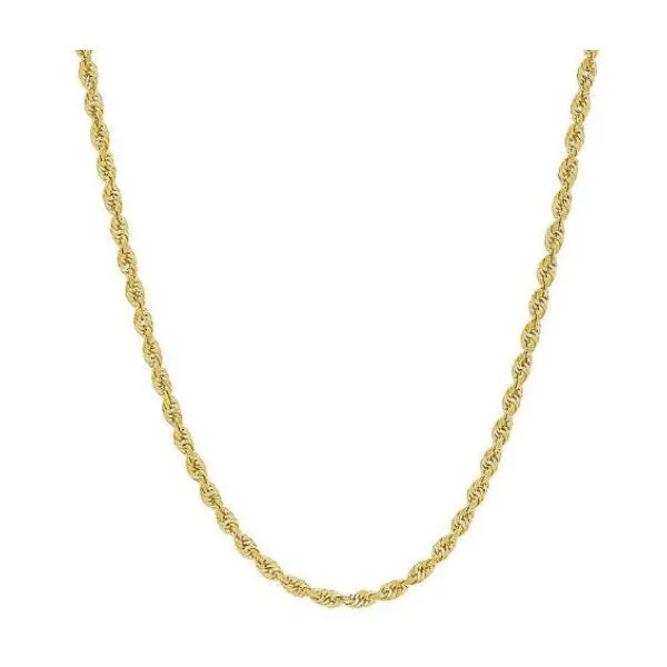 14K 16” Rope Chain - Estate Goldmart Jewelers Redding, CA