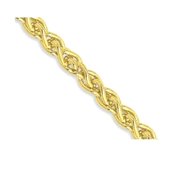 14K 20” Wheat Chain - Estate Image 2 Goldmart Jewelers Redding, CA