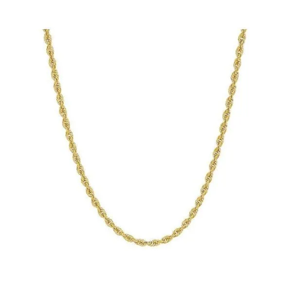 14K 24” Rope Chain - Estate Goldmart Jewelers Redding, CA