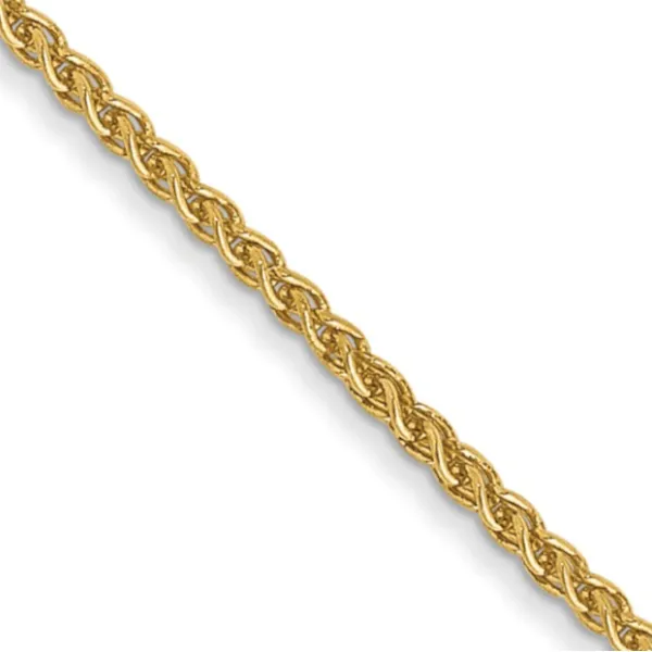 14K 1.05mm Spiga Chain -  Goldmart Signature Collection Image 2 Goldmart Jewelers Redding, CA