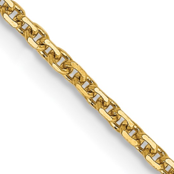 14K 20” Cable Link Chain – GM Signature Collection Image 2 Goldmart Jewelers Redding, CA
