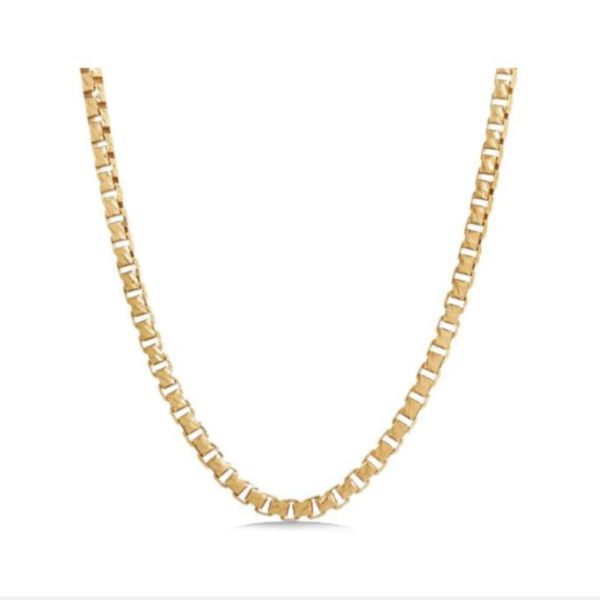 14K 16” Box Chain – Goldmart Signature Collection