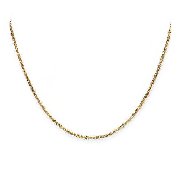 14K 18” Round Open Link Cable chain – GM Signature Goldmart Jewelers Redding, CA