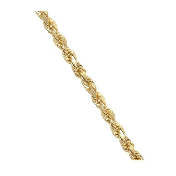 14K 16” Diamond Cut Solid Rope Chain - GM Signature Image 2 Goldmart Jewelers Redding, CA