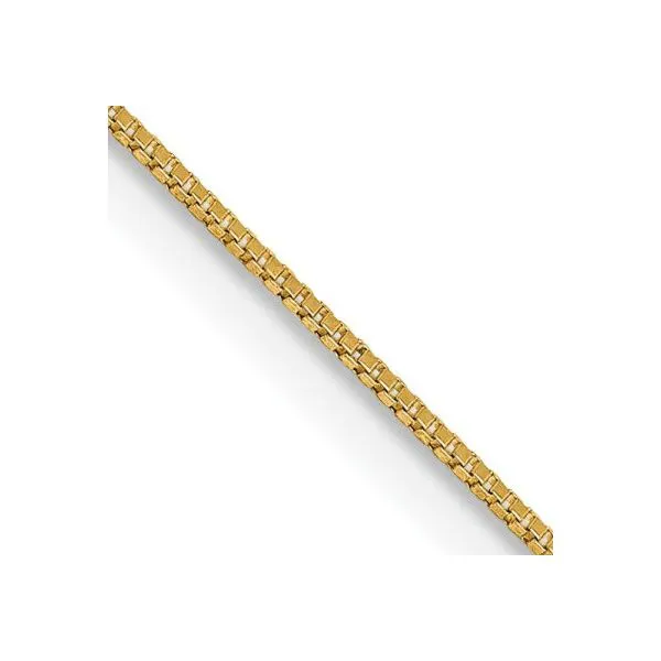 14K 18” Box Chain - Estate Image 2 Goldmart Jewelers Redding, CA