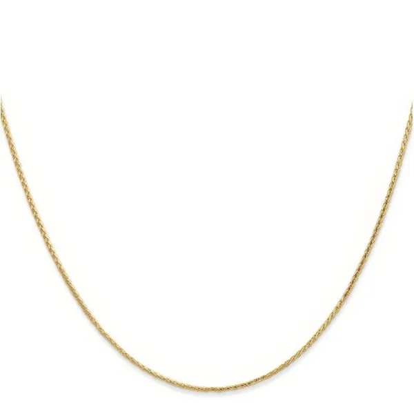 14K 16” Diamond Cut Parisian Wheat Chain – GM Goldmart Jewelers Redding, CA