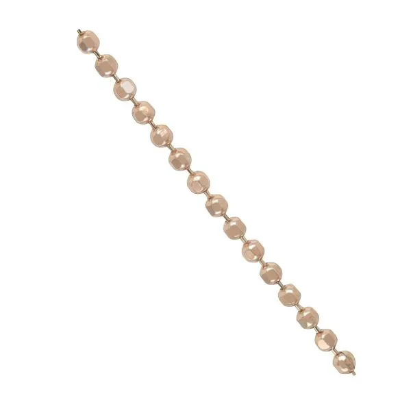 14K 18” Bead Chain - Estate Image 2 Goldmart Jewelers Redding, CA
