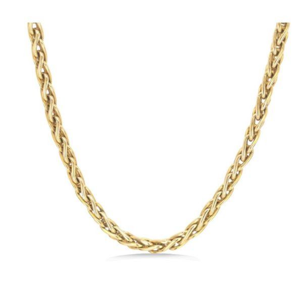14K Yellow Gold 18
