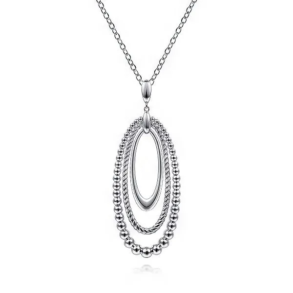 SS 24” Bujukan Pendant by Gabriel & Co. Goldmart Jewelers Redding, CA