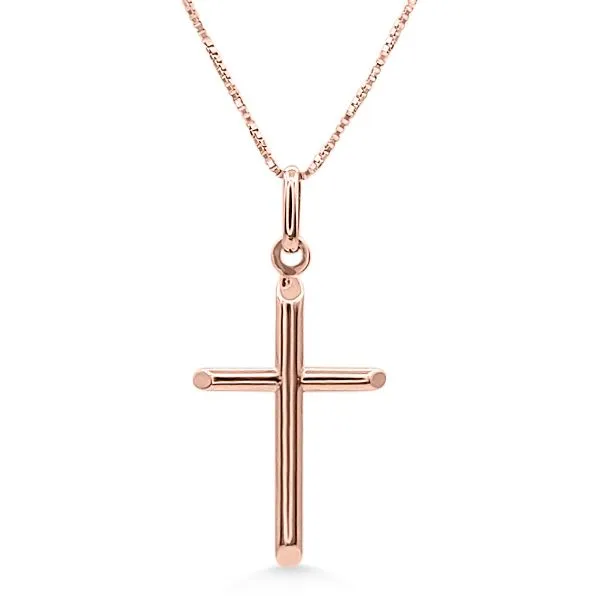 14K Polished Cross – Goldmart Signature Collection Goldmart Jewelers Redding, CA