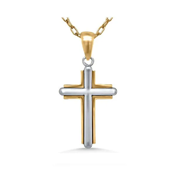 14K Cross Pendant - Estate Image 2 Goldmart Jewelers Redding, CA