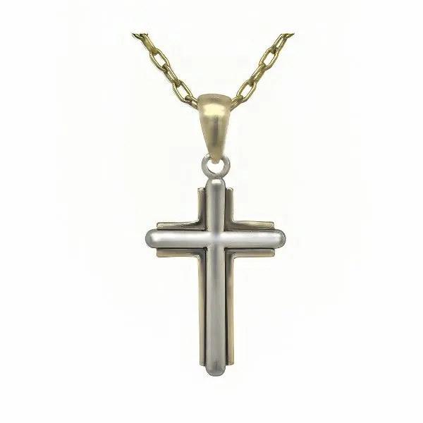 14K Cross Pendant - Estate Goldmart Jewelers Redding, CA