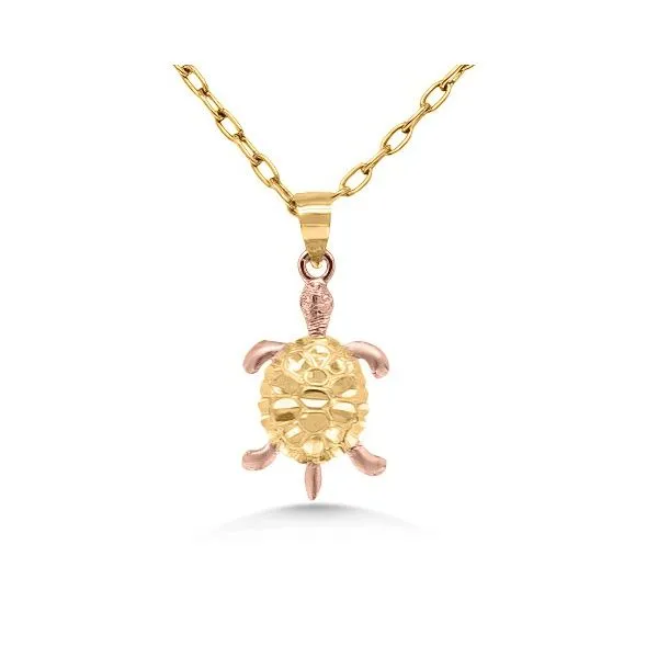 14K Turtle Pendant Estate Goldmart Jewelers Redding, CA