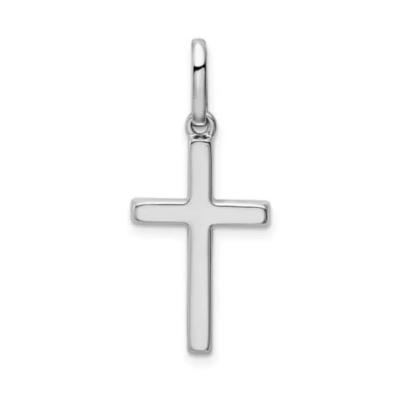 14K Hollow Cross Pendant - GM Signature Collection Goldmart Jewelers Redding, CA
