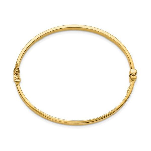 14K Hinged Bangle Bracelet – Goldmart Signature Image 2 Goldmart Jewelers Redding, CA