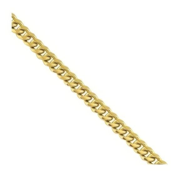 14K Cuban Bracelet by GM Estate Image 2 Goldmart Jewelers Redding, CA