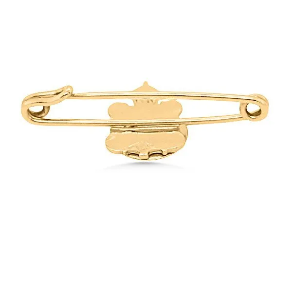 14K Crest pin - Estate Image 2 Goldmart Jewelers Redding, CA