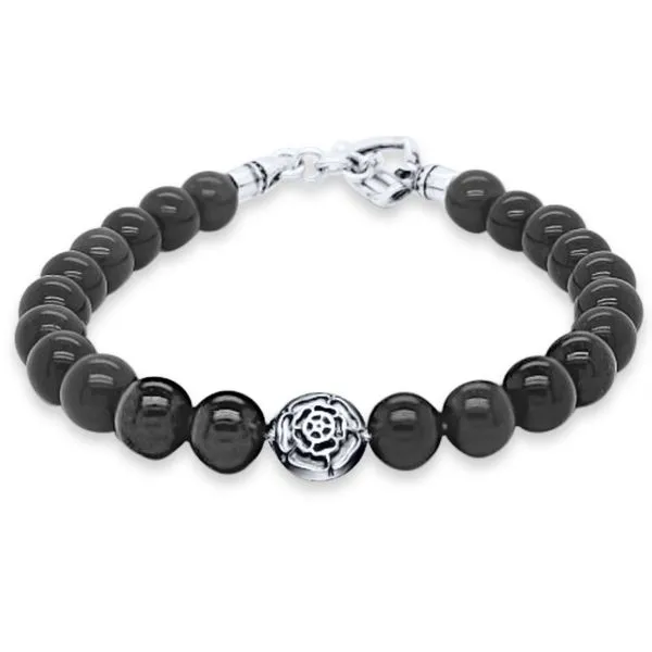 TUDOR ROSE- Oregon Jasper Beads by William Henry Goldmart Jewelers Redding, CA