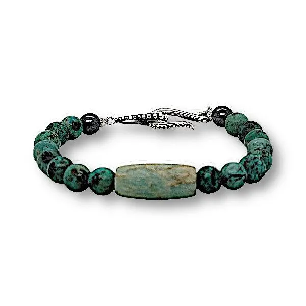 Bracelet w/2000+ Year Old Amazonite beads – GM Signature Goldmart Jewelers Redding, CA