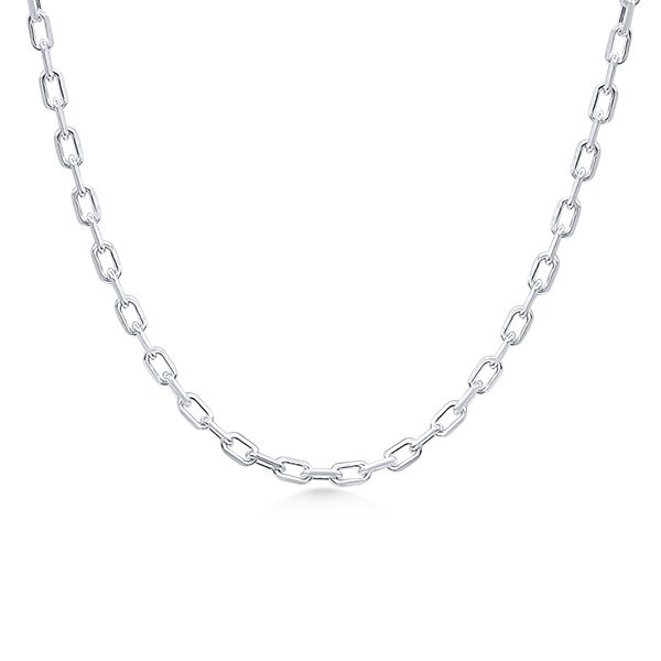 Sterling Silver 18” Fancy Cable Chain - Goldmart Signature Goldmart Jewelers Redding, CA