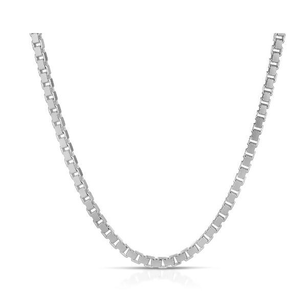 16-Inch Sterling Silver 0.80mm Box Chain Necklace Goldmart Jewelers Redding, CA