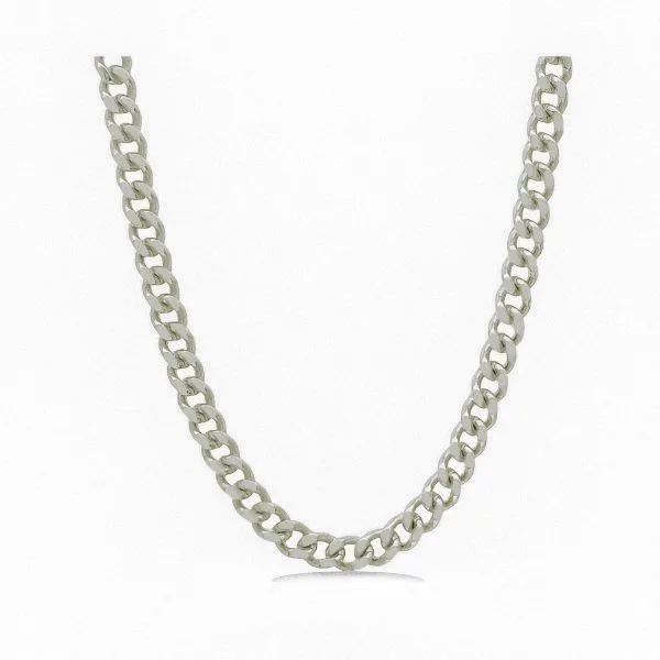 Sterling Silver 24” adjustable Curb Chain – Goldmart Goldmart Jewelers Redding, CA