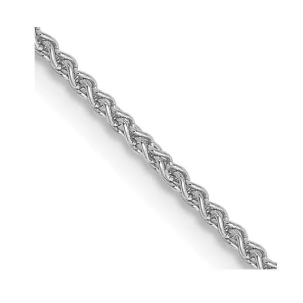 Sterling Silver 24” adjustable Wheat Chain – Goldmart Image 2 Goldmart Jewelers Redding, CA