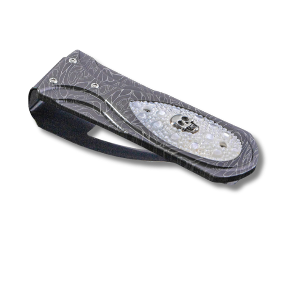 Wiliam Henry Damascus Steel Gothic Money Clip Goldmart Jewelers Redding, CA