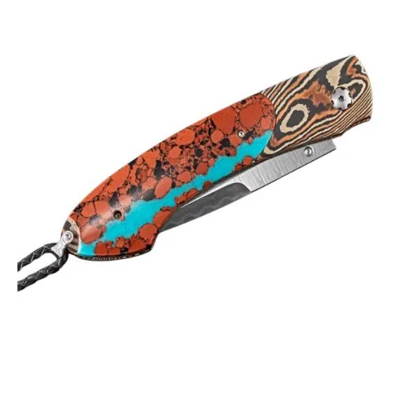 CHUSKA Mokume barrel knife by William Henry Image 2 Goldmart Jewelers Redding, CA