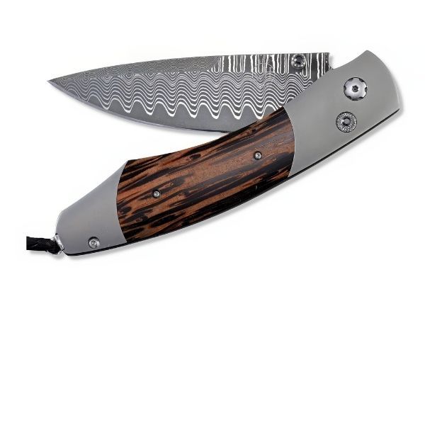 B12 PALMISTRY Titanium Frame Knife by William Henry Goldmart Jewelers Redding, CA