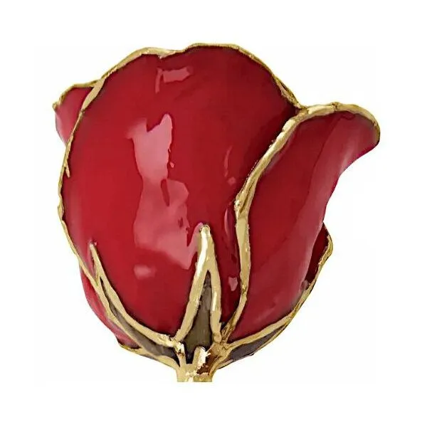 Lacquered and Gold Roses - Goldmart Signature Collection Image 2 Goldmart Jewelers Redding, CA