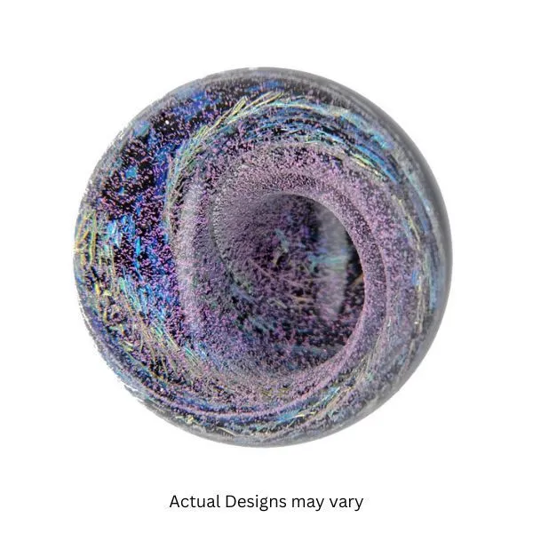 43mm hand blown Glass Vortex Orb by Kevin O'Grady Goldmart Jewelers Redding, CA