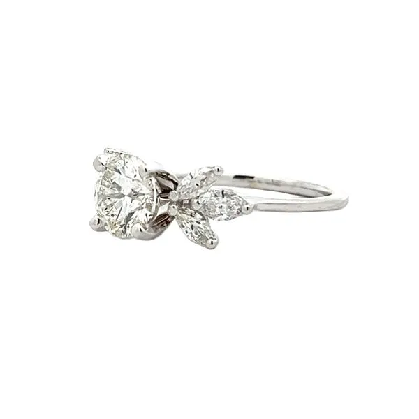 1 3/4CTW 14K WG Accented Mined Diamond Marquise Engagement Ring Image 2 The Ring Austin Round Rock, TX