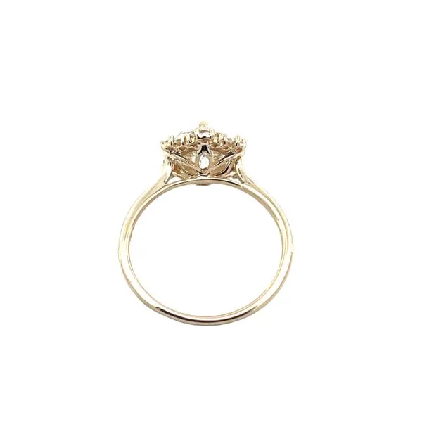3 1/5CTW 14K YG LG Round Center Accented by Natural Round Diamond Engagement Ring Image 3 The Ring Austin Round Rock, TX