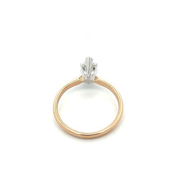 1/2CTW 14K YG/WG Mined Diamond I,SI Marquise Solitaire Ring Size 7 Image 2 The Ring Austin Round Rock, TX
