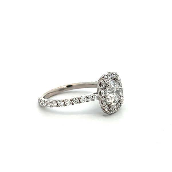 Halo Engagement Ring Image 2 The Ring Austin Round Rock, TX