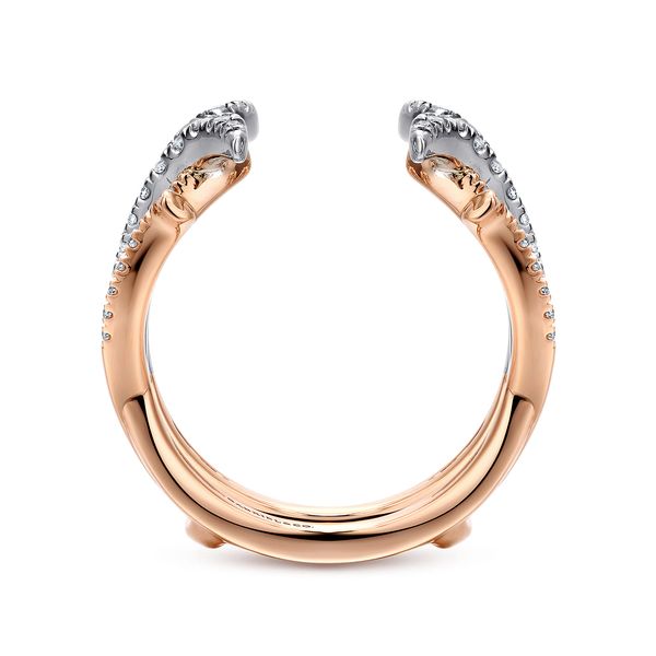 14K Rose Gold Open Style Ring Image 3 The Ring Austin Round Rock, TX