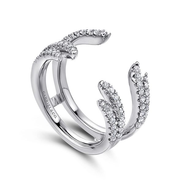 14K White Gold Open Style Ring Image 3 The Ring Austin Round Rock, TX