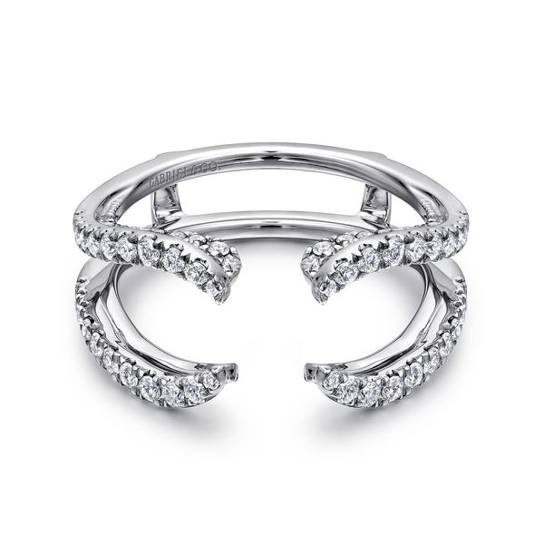 14K White Gold Insert/Jacket Ring The Ring Austin Round Rock, TX