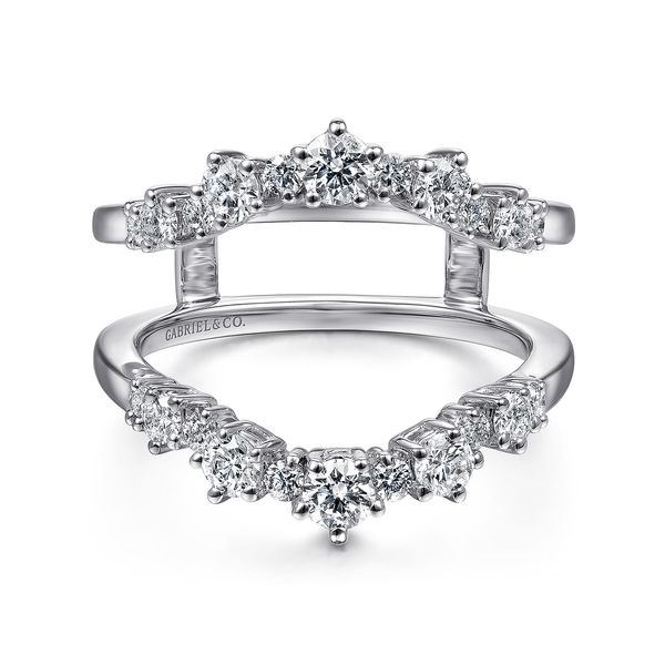 14K White Gold Insert/Jacket Ring The Ring Austin Round Rock, TX