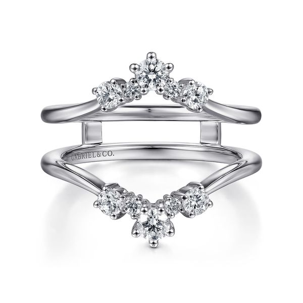 14K White Gold Insert/Jacket Ring The Ring Austin Round Rock, TX