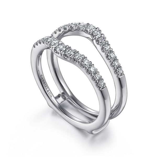 14K White Gold Insert/Jacket Ring Image 3 The Ring Austin Round Rock, TX
