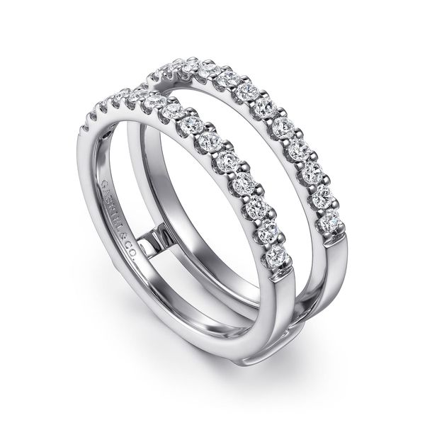 14K White Gold Insert/Jacket Ring Image 2 The Ring Austin Round Rock, TX