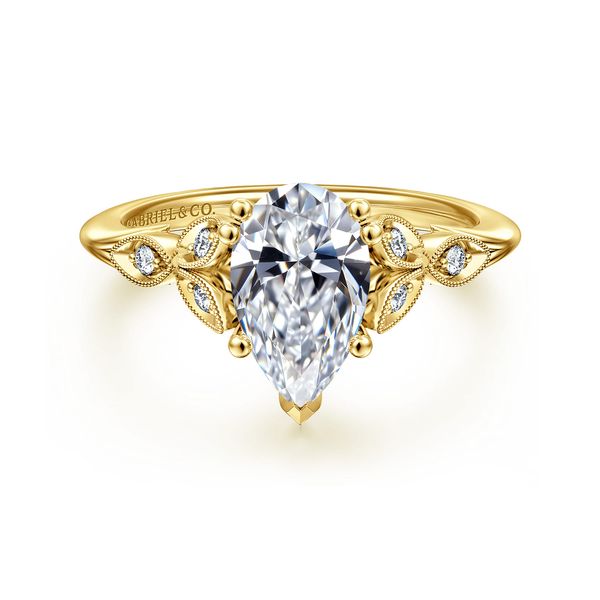 14K Yellow Gold Straight Ring Image 2 The Ring Austin Round Rock, TX