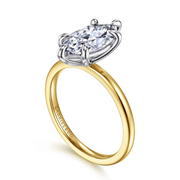 14K Yellow Gold Straight Ring The Ring Austin Round Rock, TX